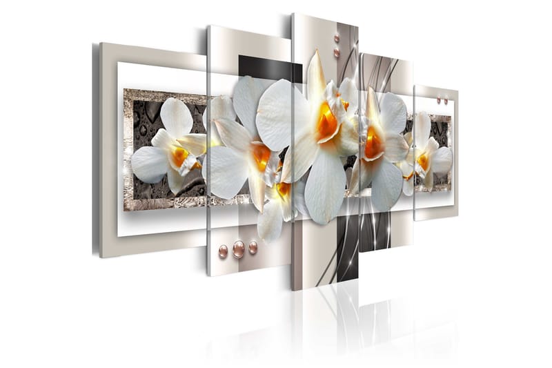 Tavla White Discretion 100x50, Artgeist sp. z o. o.