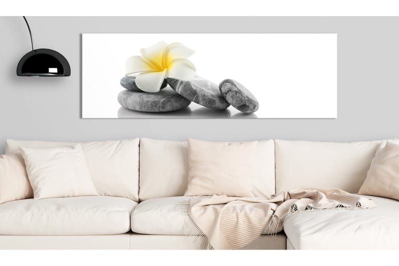 Tavla White Lotus 150x50 - Artgeist sp. z o. o. - Inredning - Tavlor & konst - Canvastavlor
