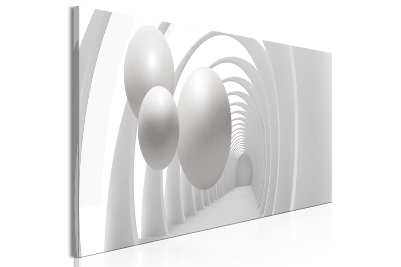 Tavla White Tunnel (1 Part) Narrow 150x50 - Artgeist sp. z o. o. - Inredning - Tavlor & konst - Canvastavlor