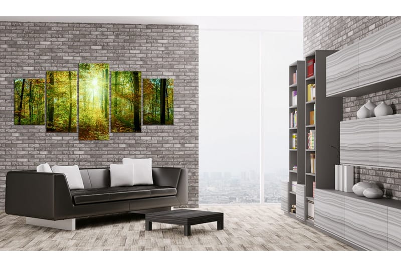 Tavla Wild Forest 100x50 - Artgeist sp. z o. o. - Inredning - Tavlor & konst - Canvastavlor