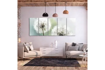 Tavla Windless Morning 5 Parts Narrow 225x90 - Artgeist sp. z o. o. - Inredning - Tavlor & konst - Canvastavlor