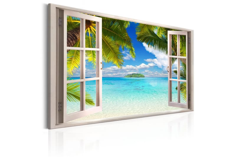 Tavla Window: Sea View 90x60 - Artgeist sp. z o. o. - Inredning - Tavlor & konst - Canvastavlor