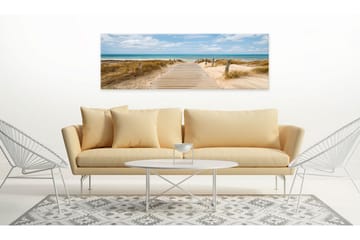 Tavla Windy Beach 135x45 - Artgeist sp. z o. o. - Inredning - Tavlor & konst - Canvastavlor
