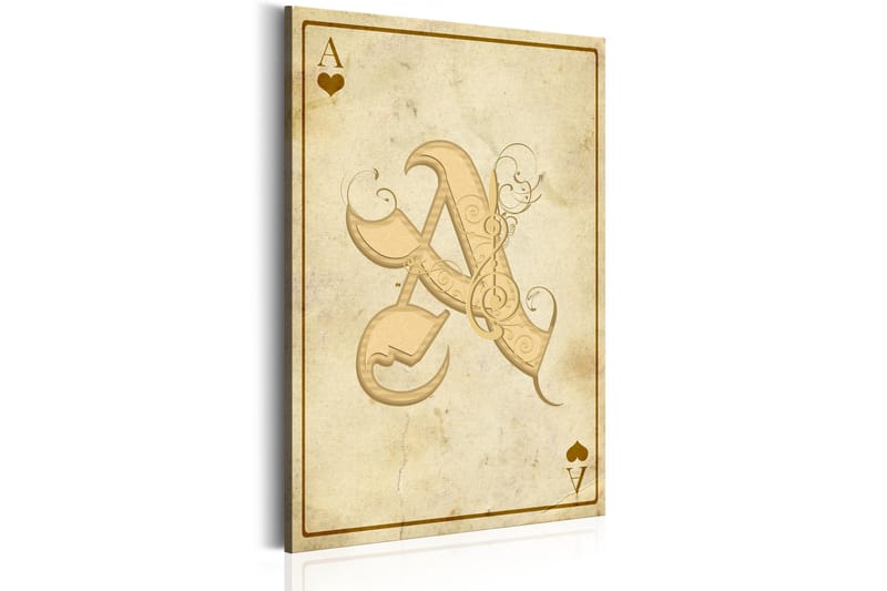 Tavla Winning Card 80x120 - Inredning - Tavlor & konst - Canvastavlor