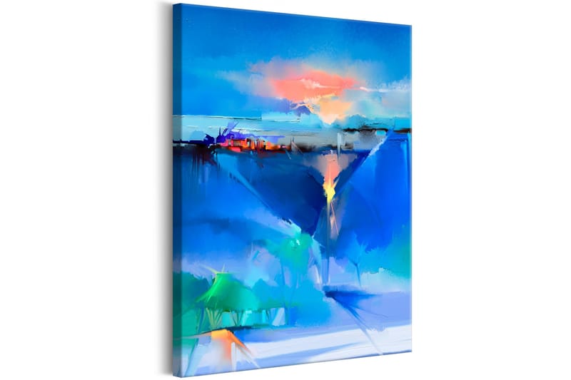 Tavla Winter Landscape (1 Part) Vertical 60x90 - Artgeist sp. z o. o. - Inredning - Tavlor & konst - Canvastavlor
