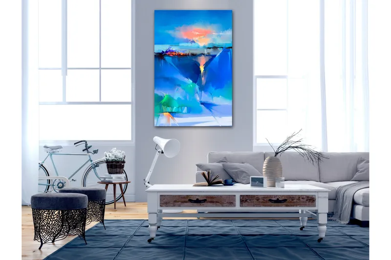 Tavla Winter Landscape (1 Part) Vertical 60x90, Artgeist sp. z o. o.