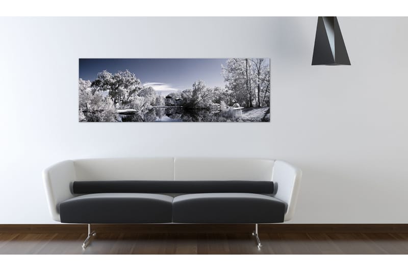 Tavla Wintry Lake 120x40, Artgeist sp. z o. o.