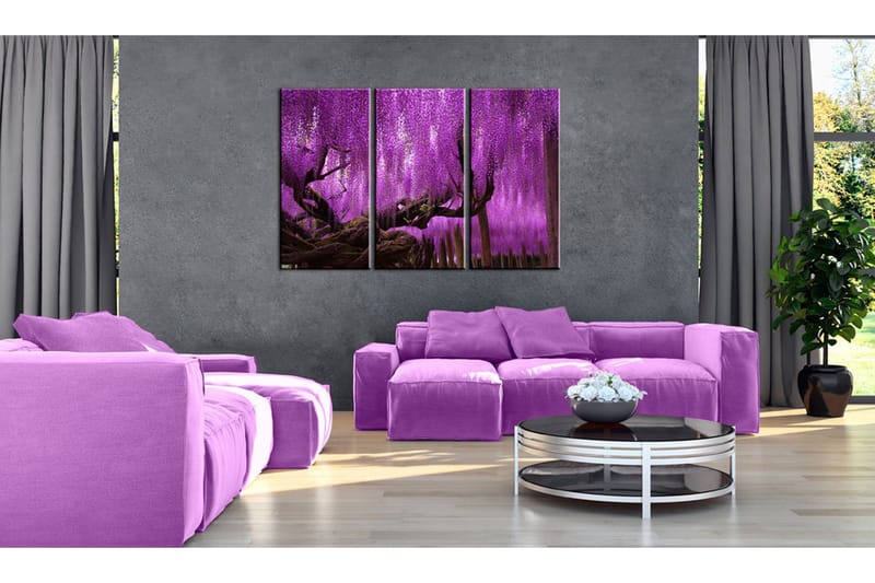 Tavla Wisteria 90x60 - Artgeist sp. z o. o. - Inredning - Tavlor & konst - Canvastavlor