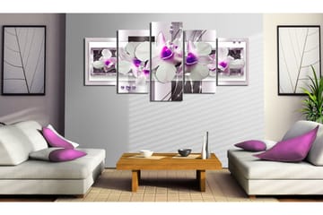 Tavla With Violet Accent 200x100 - Artgeist sp. z o. o. - Inredning - Tavlor & konst - Canvastavlor