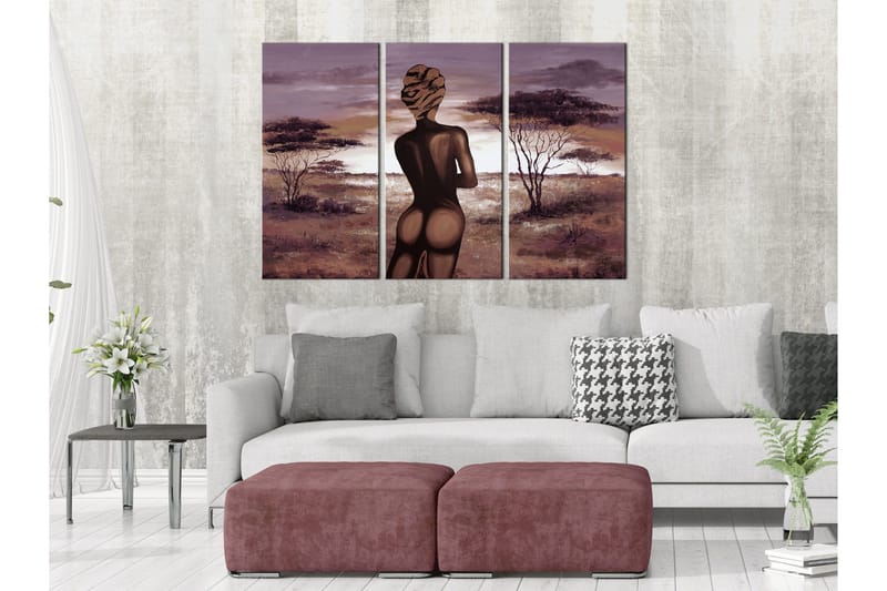 Tavla Without Shame 3 Parts 120x80 - Artgeist sp. z o. o. - Inredning - Tavlor & konst - Canvastavlor