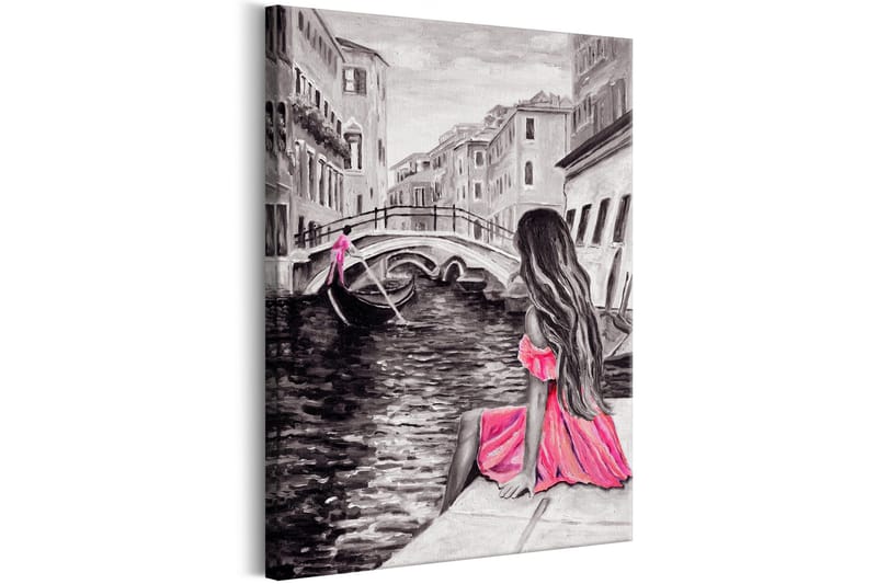 Tavla Woman in Venice (1 Part) Vertical 60x90 - Artgeist sp. z o. o. - Inredning - Tavlor & konst - Canvastavlor
