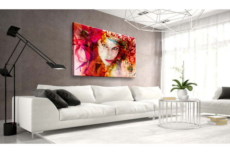 Tavla Woman Is A Riddle 120x80 cm - Inredning - Tavlor & konst - Canvastavlor