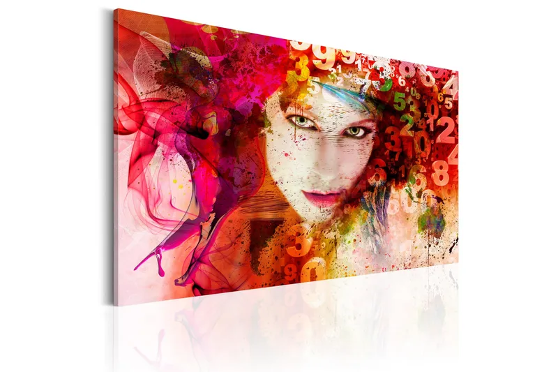 Tavla Woman Is A Riddle 60x40, Artgeist sp. z o. o.