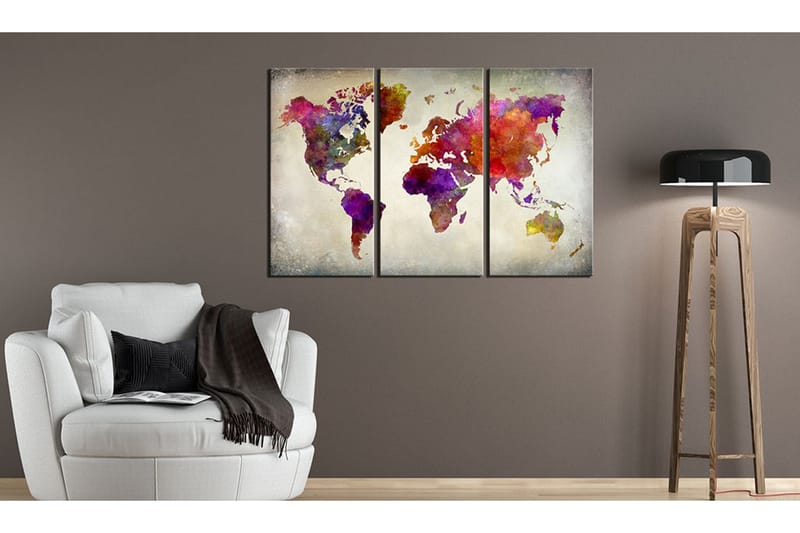 Tavla World Mosaic Of Colours 120x80 - Artgeist sp. z o. o. - Inredning - Tavlor & konst - Canvastavlor