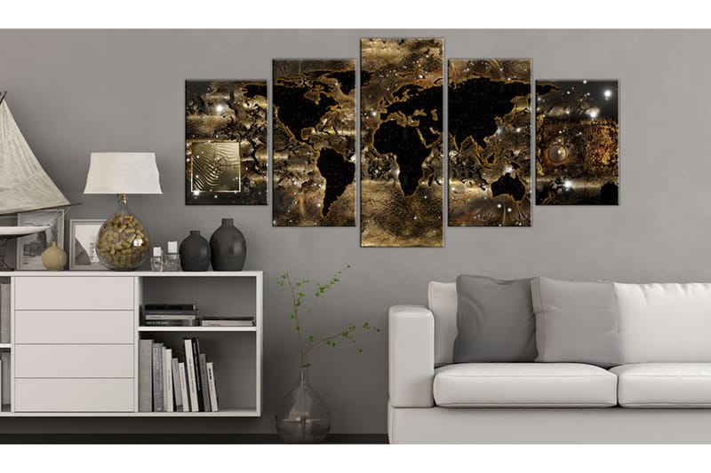 Tavla World Of Bronze 100x50 - Artgeist sp. z o. o. - Inredning - Tavlor & konst - Canvastavlor