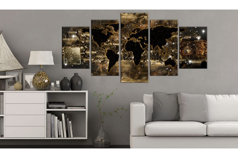 Tavla World Of Bronze 100x50 - Artgeist sp. z o. o. - Inredning - Tavlor & konst - Canvastavlor