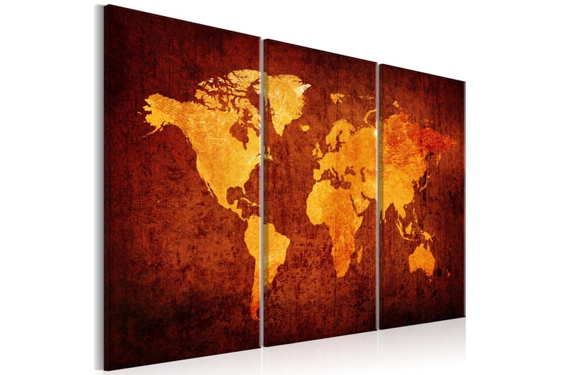 Tavla World Of Orange 90x60, Artgeist sp. z o. o.