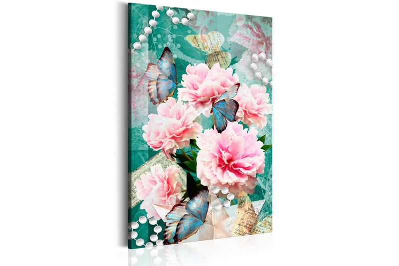 Tavla Written in Flowers 40x60 - Artgeist sp. z o. o. - Inredning - Tavlor & konst - Canvastavlor