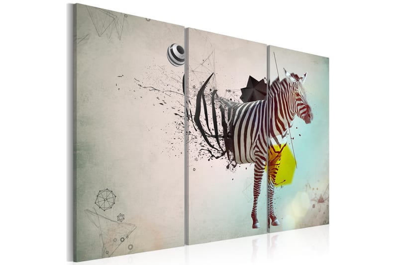Tavla Zebra Abstrakt 60x40, Artgeist sp. z o. o.