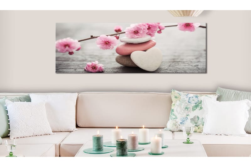 Tavla Zen Cherry Blossoms 150x50 - Artgeist sp. z o. o. - Inredning - Tavlor & konst - Canvastavlor