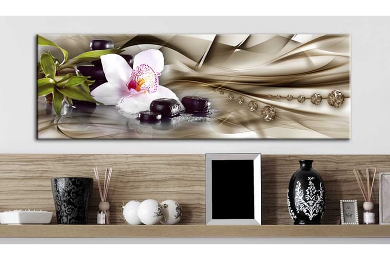 Tavla Zen Composition Beige 135x45 - Artgeist sp. z o. o. - Inredning - Tavlor & konst - Canvastavlor