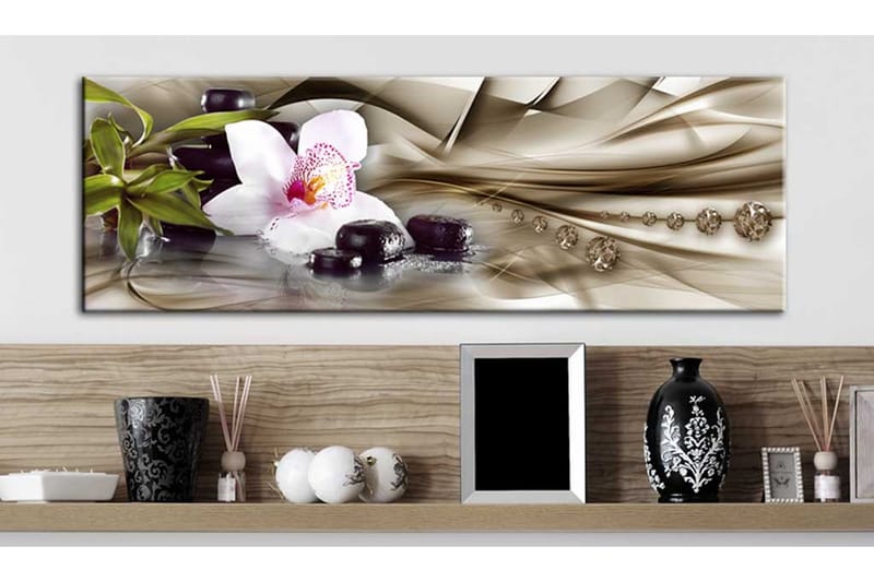 Tavla Zen Composition Beige 135x45 - Artgeist sp. z o. o. - Inredning - Tavlor & konst - Canvastavlor
