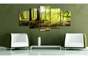 Tavla Poetry Of A Forest 200x100 - Artgeist sp. z o. o. - Inredning - Tavlor & konst - Canvastavlor