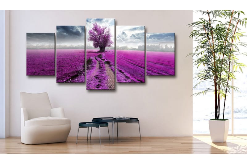 Tavla Purple Land 100x50 - Artgeist sp. z o. o. - Inredning - Tavlor & konst - Canvastavlor