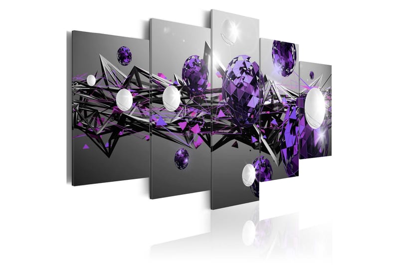 Tavla Purple Solar System 100x50, Artgeist sp. z o. o.