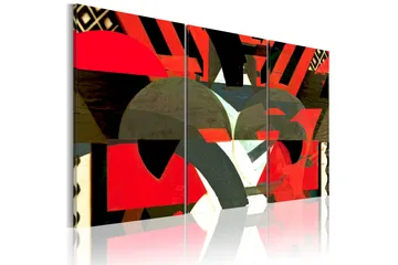 Tavla Pattern of abstract forms 90x60