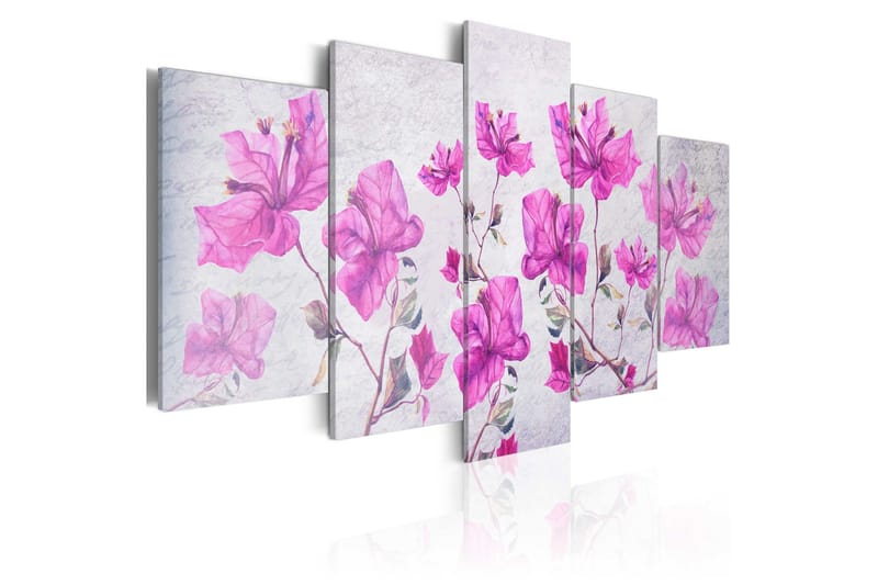Tavla Purple Flowers 200x100, Artgeist sp. z o. o.