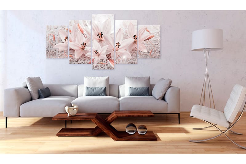 Tavla Pink Poem 200x100 - Artgeist sp. z o. o. - Inredning - Tavlor & konst - Canvastavlor