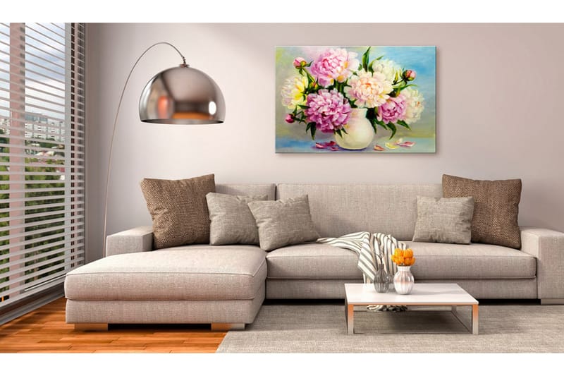 Tavla Peonies: Bouquet of Happiness 120x80, Artgeist sp. z o. o.