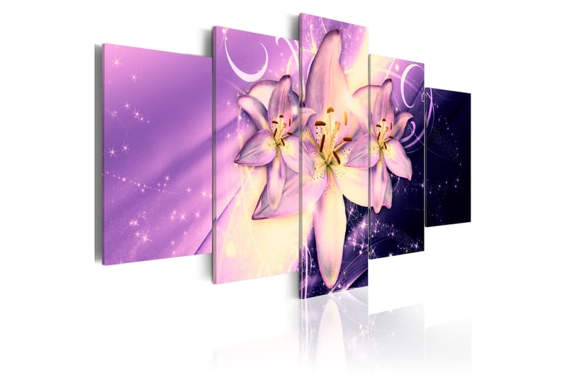 Tavla Purple Galaxy 200x100, Artgeist sp. z o. o.