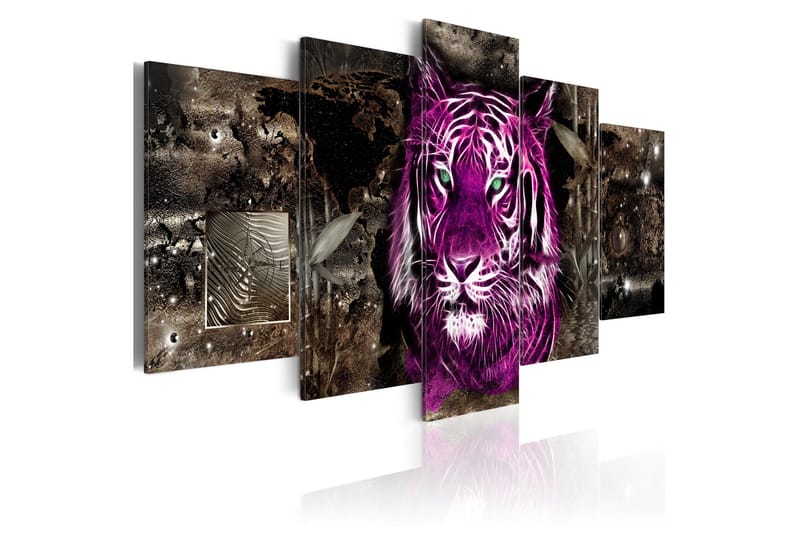 Tavla Purple King 100x50, Artgeist sp. z o. o.