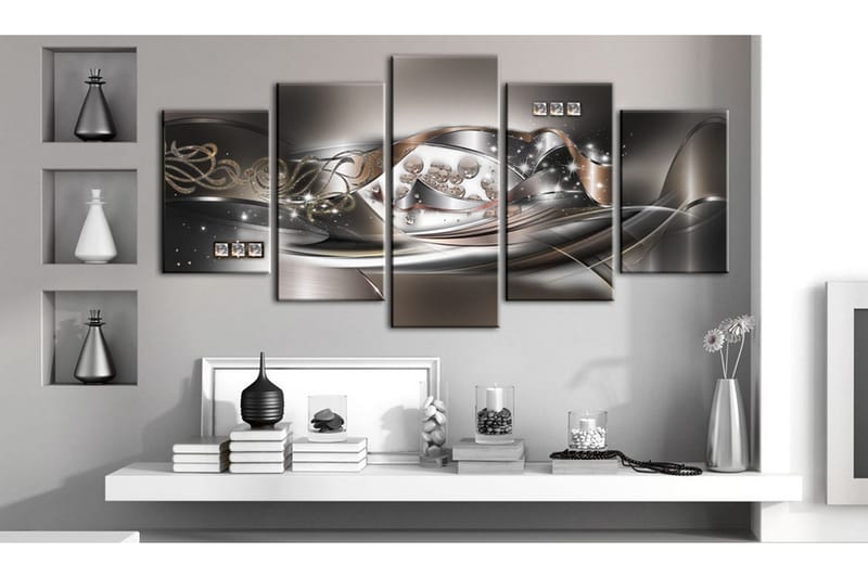 Tavla Platinum Clouds 100x50 - Artgeist sp. z o. o. - Inredning - Tavlor & konst - Canvastavlor