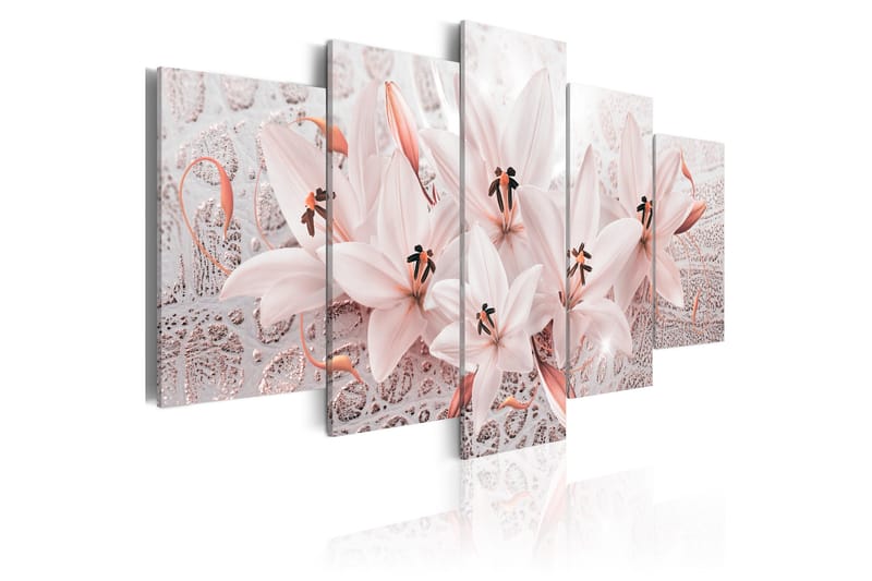 Tavla Pink Poem 200x100 - Artgeist sp. z o. o. - Inredning - Tavlor & konst - Canvastavlor