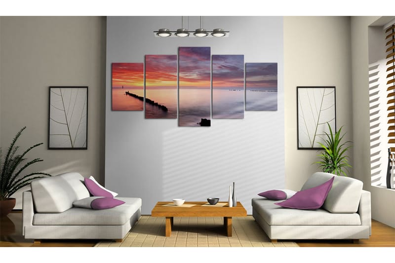 Tavla Play Of Colors At The Sea 100x50 - Artgeist sp. z o. o. - Inredning - Tavlor & konst - Canvastavlor