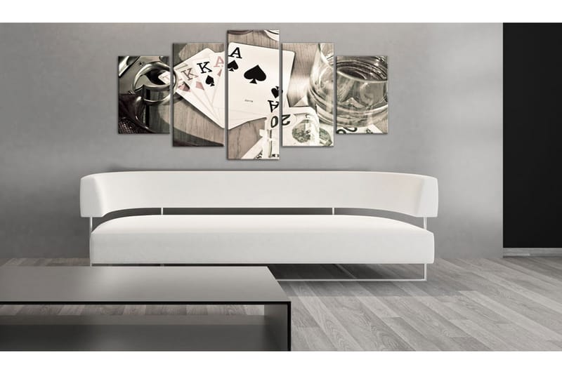 Tavla Poker Night 200x100 - Artgeist sp. z o. o. - Inredning - Tavlor & konst - Canvastavlor