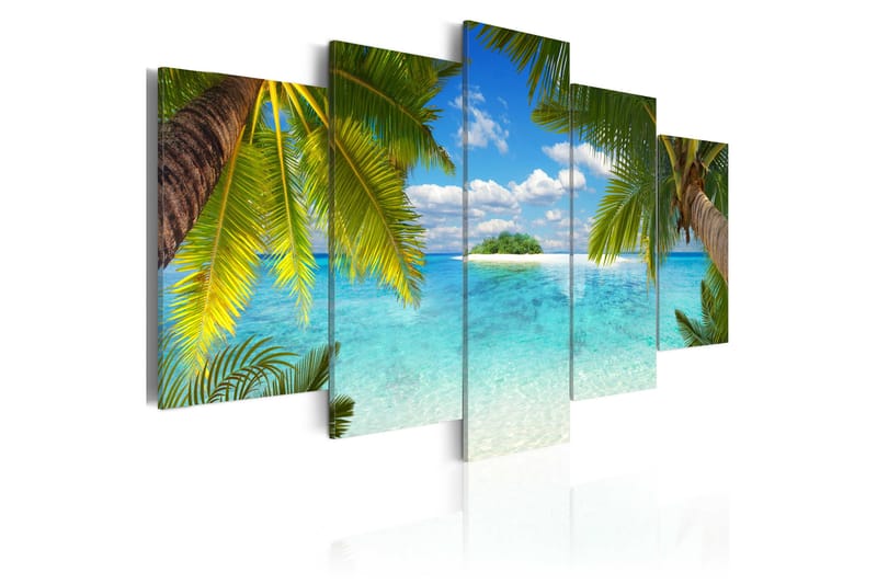 Tavla Paradise Island 100x50 - Artgeist sp. z o. o. - Inredning - Tavlor & konst - Canvastavlor
