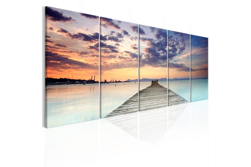 Tavla Pier On The Caribbean 225x90, Artgeist sp. z o. o.