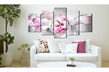 Tavla Pink Marriage 200x100 - Artgeist sp. z o. o. - Inredning - Tavlor & konst - Canvastavlor