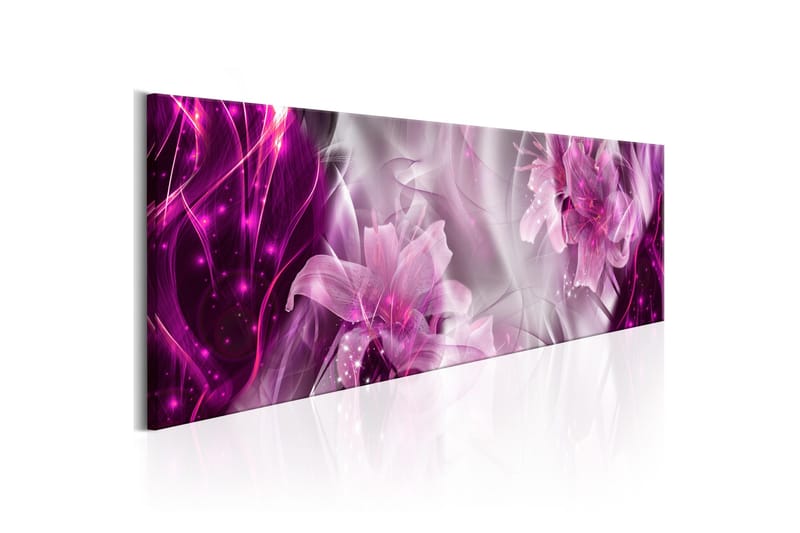 Tavla Purple Flames 150x50, Artgeist sp. z o. o.