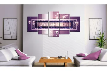 Tavla Purple Cascade 100x50 - Artgeist sp. z o. o. - Inredning - Tavlor & konst - Canvastavlor