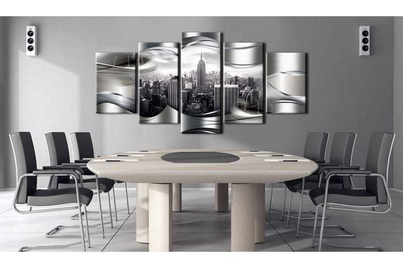 Tavla Platinum New York 200x100 - Artgeist sp. z o. o. - Inredning - Tavlor & konst - Canvastavlor