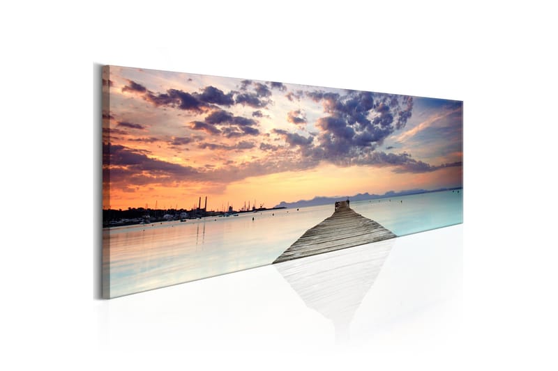 Tavla Pier On The Caribbean 120x40, Artgeist sp. z o. o.