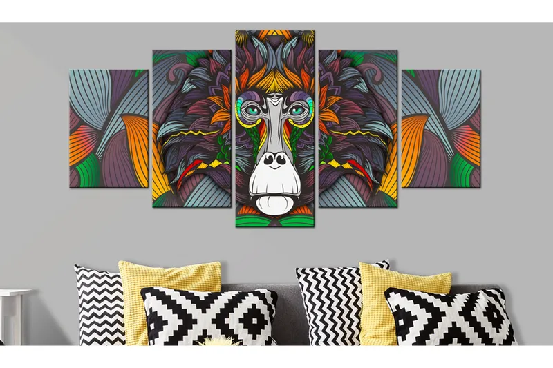 Tavla Philosopher Of The Jungle 100x50 - Artgeist sp. z o. o. - Inredning - Tavlor & konst - Canvastavlor