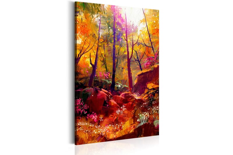 Tavla Painted Forest      60x90 - Artgeist sp. z o. o. - Inredning - Tavlor & konst - Canvastavlor