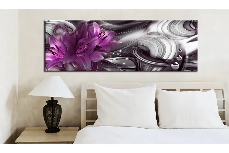 Tavla Purple Depth 150x50 - Artgeist sp. z o. o. - Inredning - Tavlor & konst - Canvastavlor