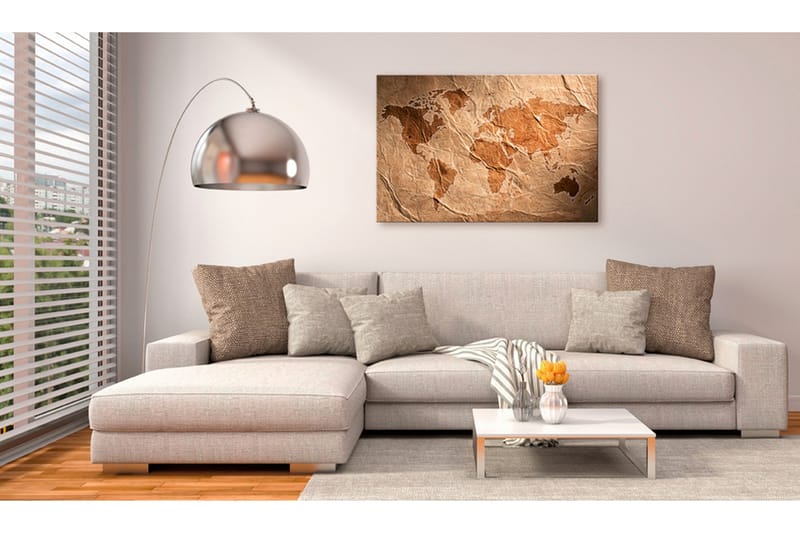 Tavla Paper Map 120x80, Artgeist sp. z o. o.